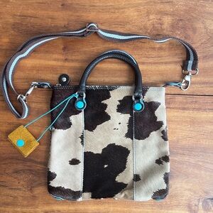 GABS Italian Leather Convertible Purse